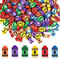 JUNEBRUSHS 150 Pcs Mini Crayon Erasers, Back to School Classroom Supplies | by JUNEBRUSHS