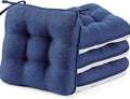 BETU Chair Cushions for Dining Chairs Set of 4, 3.5" Thick Outdoor Indoor Chair by BETU