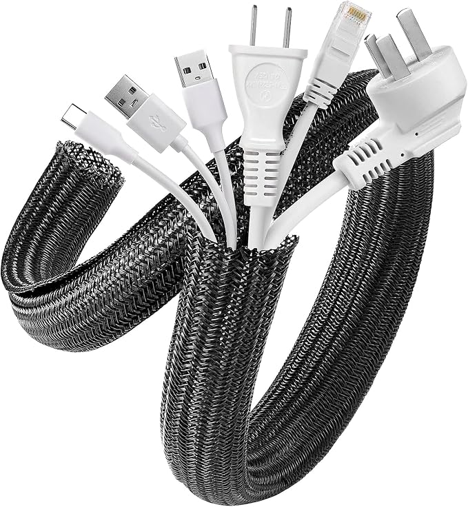 AGPTEK Cable Sleeve, 6.6ft by AGPTEK