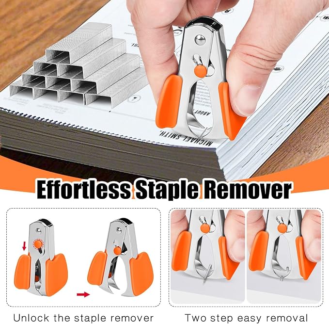Stapler 25 Sheet Capacity with 1000 Staples and Staple Remover - Image 7