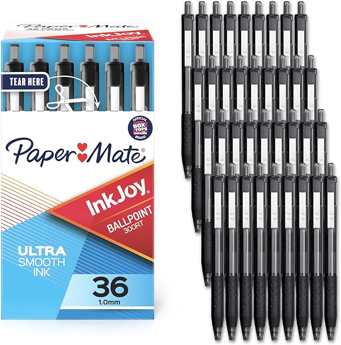 Paper Mate InkJoy 300RT Retractable Ballpoint Pens, Medium Point, Journaling by Unknown