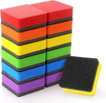 Tamaki 6 Pack Magnetic Dry Eraser Erasers 4.2'' x 2.2'', Square | Dry Erasers by Tamaki
