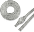 Tinned Copper Braid Cable Wire Shielding Sleeve Ground Straps Protection Flat by BuyUneed
