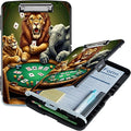 Elephant Lion A4 Clipboard by Unknown