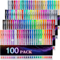Tanmit 100 Coloring Gel Pens Set by Createsomethingwonderfultoday
