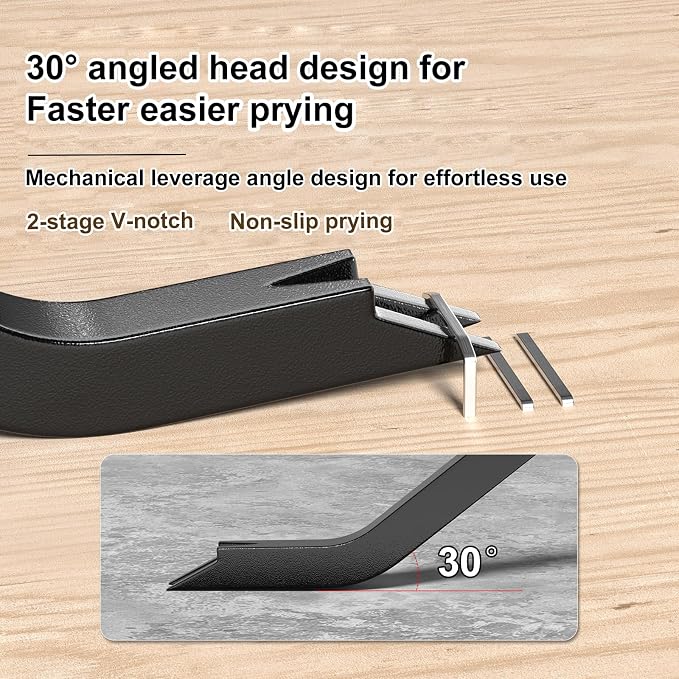 Staple Remover Heavy Duty Upholstery Staple Puller Lifter Tool Chrome Vanadium - Image 3