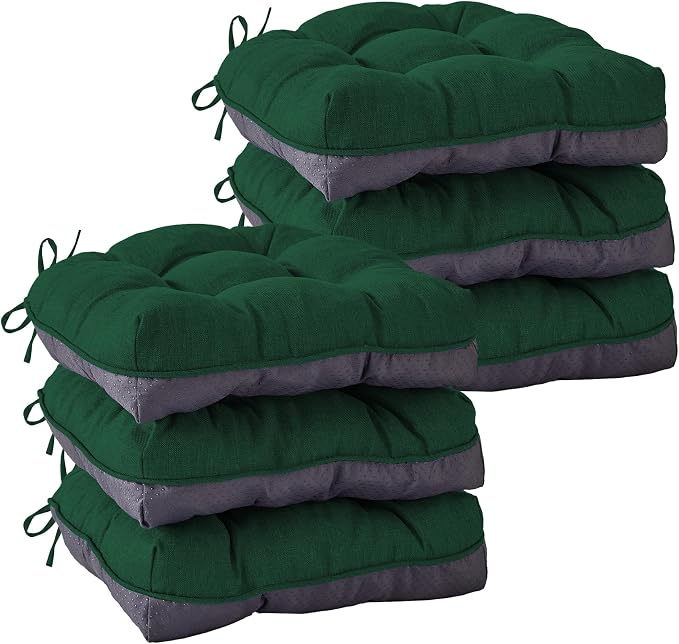IASEAHK Chair Cushions for Dining Chairs, Seat Cushions for Kitchen Chairs by IASEAHK