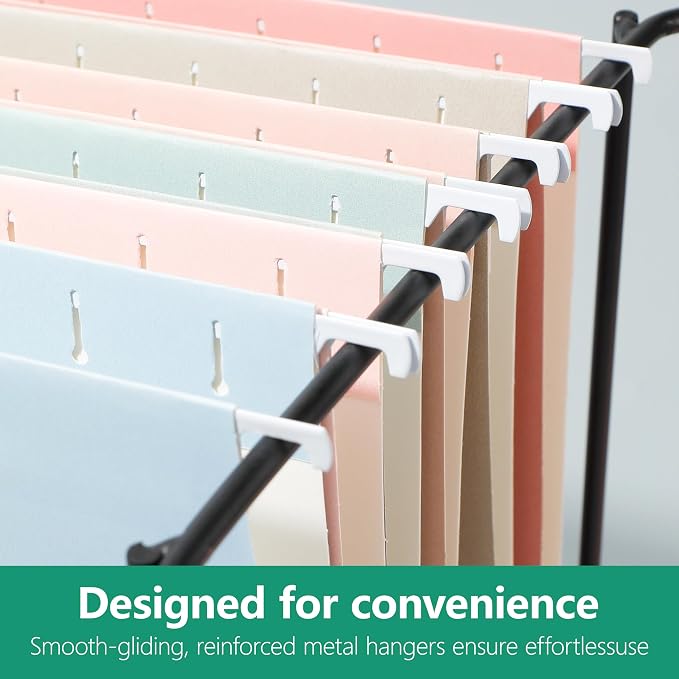 pmybupo Extra Capacity Hanging File Folders, 25 Pack Reinforced Letter Size - Image 6