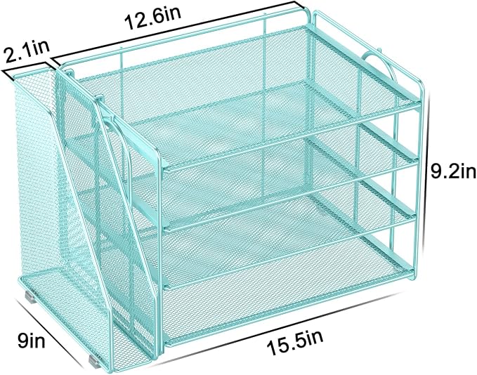 Spacrea Desk Organizers and Accessories, Paper Organizer - Image 5