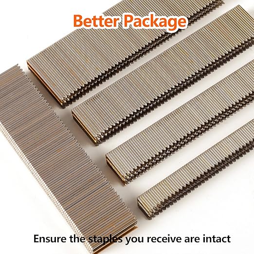 1000-Count 3/4 Inch Length 18 Gauge 1/4 Inch Narrow Crown Staples, Heavy Duty - Image 4