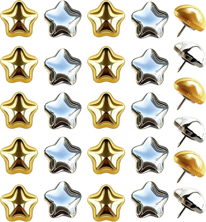 Push Pins for Wall, Thumb Tacks for Bulletin Board, Photo Wall, Feature Wall by Tandarui