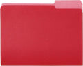 Amazon Basics File Folders for Organization, Letter Size, 1/3 Cut Tab by AmazonBasics