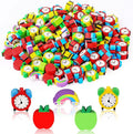 JUNEBRUSHS 150Pcs mini Apples Erasers by JUNEBRUSHS