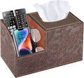 PU Leather Square Tissue Box Cover by BLIENCE