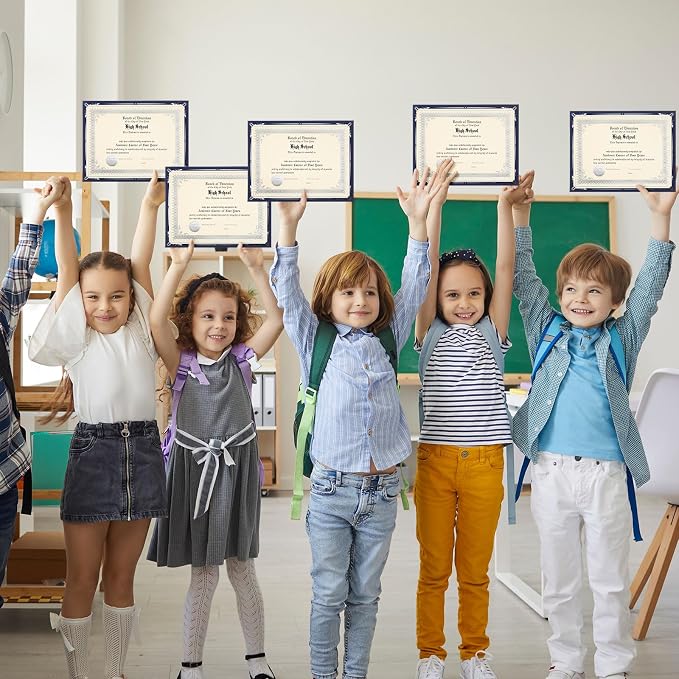 Fainne 100 Sets Certificate Paper Kit Single Sided Awards Holder - Image 7