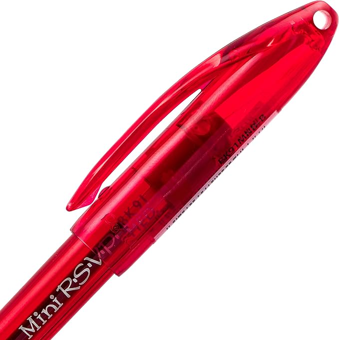 Pentel RSVP Mini Ballpoint Pen, Medium Line, 12 pack - Image 4