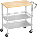 WDT 3 Tier Rolling Kitchen Carts by WDT