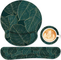 Ergonomic Mouse Pad with Wrist Rest and Keyboard Wrist Rest, Mousepad and Wrist by GJGOO