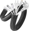 AGPTEK Cable Sleeve, 2 Pack 5ft by AGPTEK