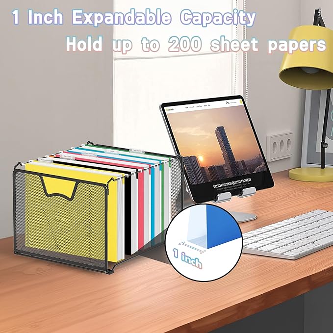 25 Packs File Folders Letter Size, Hanging File Folders, Hanging File Folders - Image 5