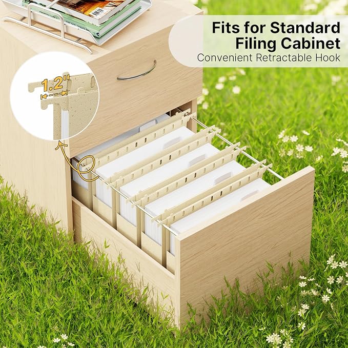 XINGIA Plastic Hanging File Folders, Letter Size - Image 3
