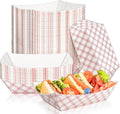 100 Pack Extra Large 4Lb Paper Food Boats Trays Disposable Paper Boat Containers by MotBach