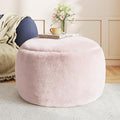Gericco Round Stuffed Pouf Ottoman by Gericco