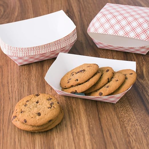 Super Z Outlet Disposable Paper Food Tray - Image 4