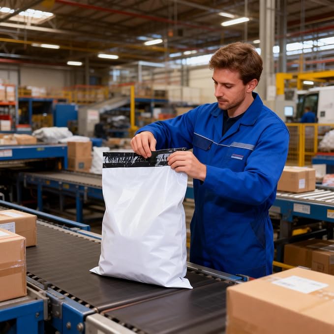 10"x13" Poly Mailers，White Shipping and Envelope Bags Pack of 900 - Image 7