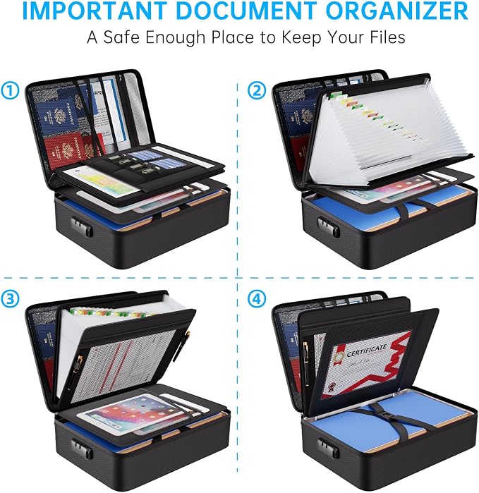 ENGPOW Fireproof Document Box - Image 3
