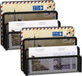 Marbrasse Mail Organizer for Desk, 3-Slot Mesh Metal Mail Holder countertop by Marbrasse