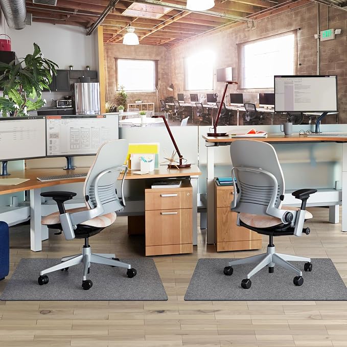 Placoot Office Chair Mat for Hardwood Floor, Under Desk Mat, Large Anti-Slip - Image 6