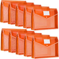 Epakh 10 Pieces Plastic File Folders Envelope Expanding File Wallet Organizer by Epakh