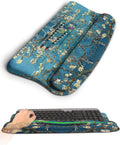 Ergonomic Wave Wrist Rest with Keyboard Stand, Cushioned Palm Rest, Comfortable by KUOSGM