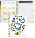 Mymazn Clipboard Folder with Notepad – 5-Pack Clipboard Folio with Storage & 10 by Mymazn