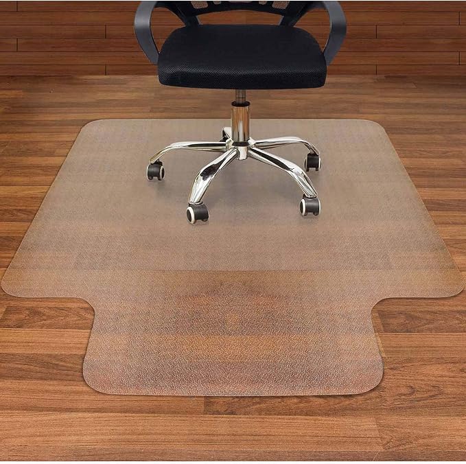 AiBOB Office Chair Mat for Hardwood Floor, Heavy Duty Desk Mat, No Curling by AiBOBGoodValueChairmatforFloorProtection