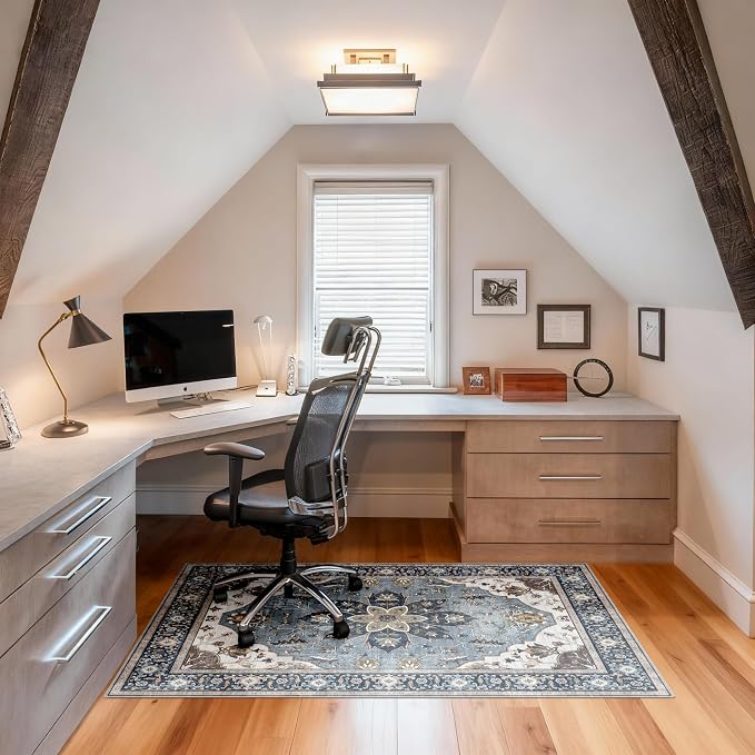 36"x48" Office Chair Mat for Hardwood, Under Desk Chair Mat for Home Office - Image 2