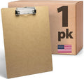Officemate Recycled Wood Clipboard, Letter Size, Low Profile Clip, 9 x 12.5 by Officemate