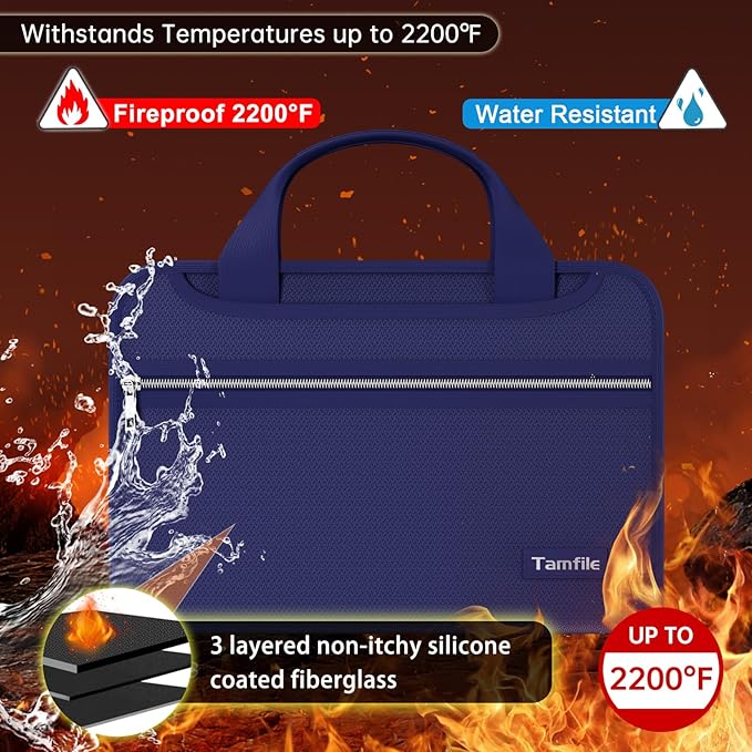 Fireproof Accordion File Organizer - Image 2