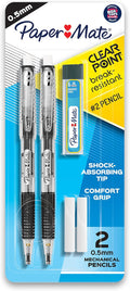 Paper Mate Clearpoint Mechanical Pencils, 0.5mm Break-Resistant HB #2 Lead by Unknown