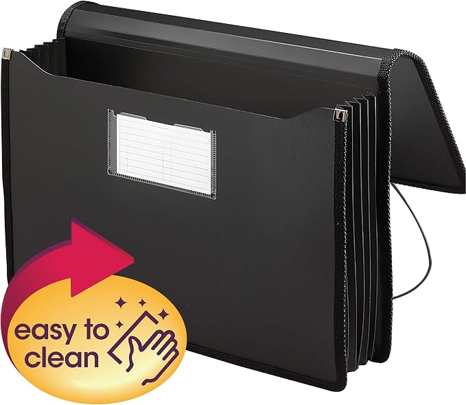 Smead Poly Wallet, Accordion File Organizer - Image 2