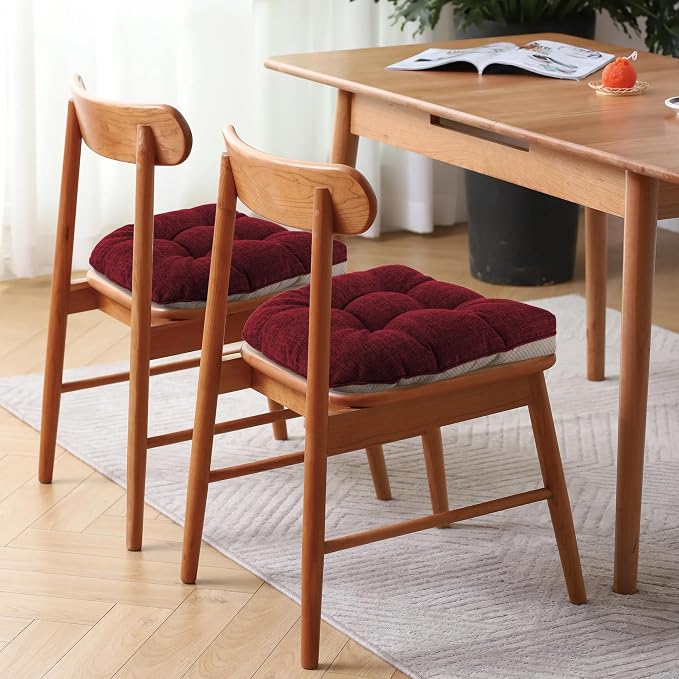 Chair Cushions for Dining Chairs 2 Pack, - Image 5