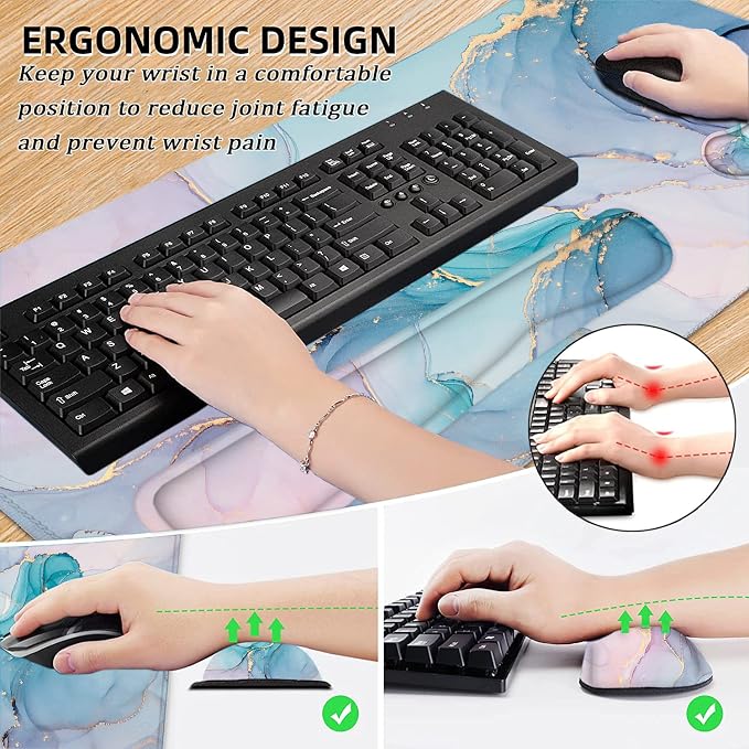 Lateefah Desk Mat, Extended Mouse Pad - Image 7