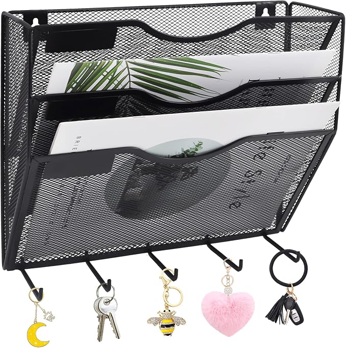 EASEPRES 3 Pocket Mesh Hanging File Organizer by EASEPRES