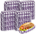 Yinkin 300 Pcs Paper Hot Dog Trays Valentine's Day 6 Inch Food Trays Concession by Yinkin