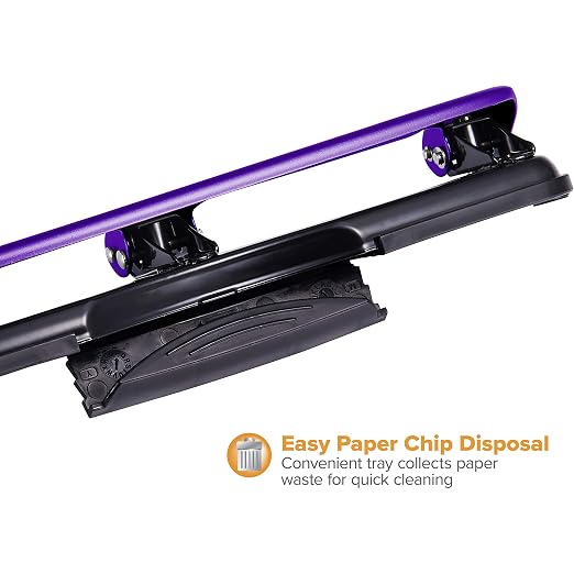 Bostitch Office EZ Squeeze Reduced Effort 3-Hole Punch, 12 Sheets - Image 5