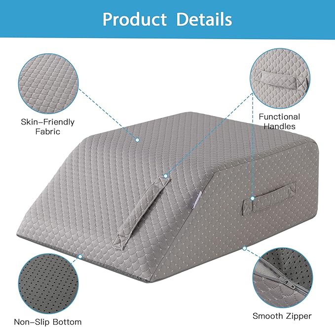 MEGCXIT Leg Pillow Elevation Blood Circulation, Leg Wedge - Image 2