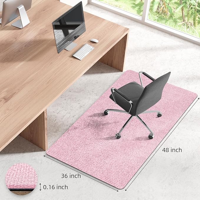 Durable Non-Slip Office Chair Mat - Image 3