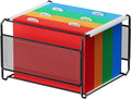 MaxGear Hanging File Organizer Box, Letter Size File Folder Organizer Desk | by MaxGear