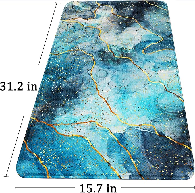 Large Gaming Mouse Pad with Stitched Edges, Durable Non-Slip Natural Rubber Base - Image 6